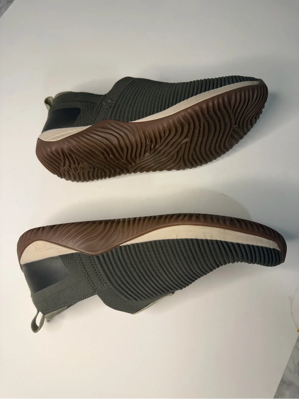 Ryka slip-On Knit woman Sneakers in Olive Green